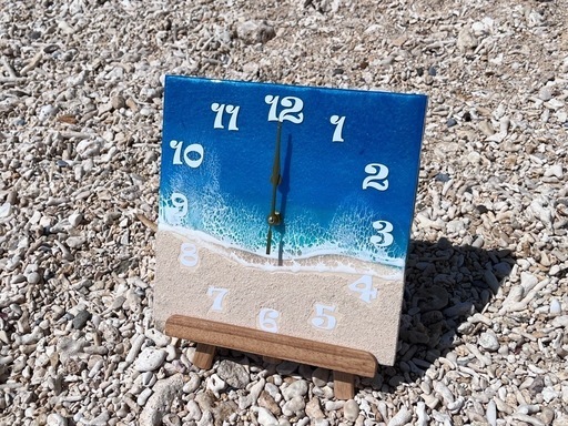 【sea】レジン時計