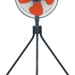 山善 扇風機 45cm オレンジ YKS-4511の画像