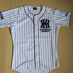 東大阪大柏原高校野球部公式戦用ユニホーム