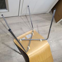 【TOHMA 東馬】曲木 チェア ナチュラル ４脚セットの画像