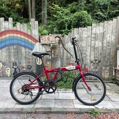 【4572】折り畳み　20インチ　6,100円（防犯•税込）