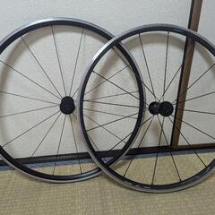 ※ジャンク品※ ロードバイクフロントホイール2本