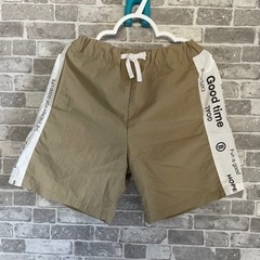  BREEZE  ブリーズ サイド切替ロゴパンツ 4分丈 110cm