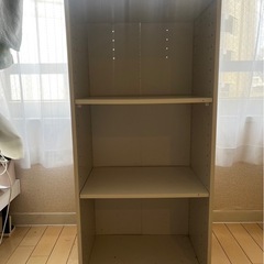 【無料で差し上げます】ニトリの白い棚