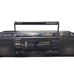 SONY DoDeCaHORN CD RADIO CASSETT...