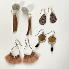 マウジー アナップ など　ピアス4点セット　まとめ売り