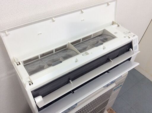 (2/28受渡済)YJT9327『安心30日間保証付』【FUJITSU/富士通 10畳用エアコン】美品 2019年製 ノクリア AS-