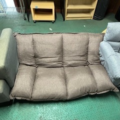 ローソファ ソファ グレー 