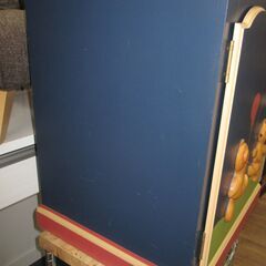 R351 可愛な キッズ家具、サイドテーブル、ナイトテーブル、幅50cm Used・キレイの画像