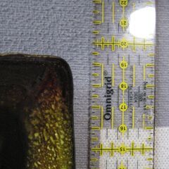 6.5寸波渕焼物皿、信楽流し　未使用の画像