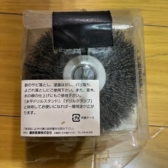 軸付きワイヤーホイール100ミリ　の画像