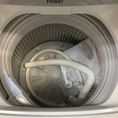 【リサイクルサービス八光】2019年製　一人暮らしに最適！ハイアール4.5kg洗濯機・ツインバード110L冷蔵庫 2点セットの画像