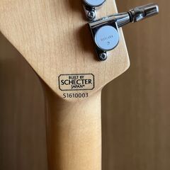 【エレキギター】SCHECTER 2016年製 SD-2-24-AL STBKの画像