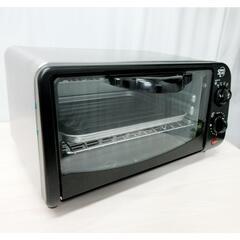 ☆T3078☆オーブントースター　シルバーブラック　SIS㈱