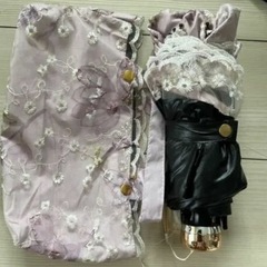 日傘レース傘折りたたみ晴雨兼用の画像
