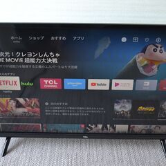 2022年製テレビ TCL 32V型 32S52E　FHD チュ...