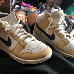 　Nike Women's Dunk High PRM "Sesame"の画像