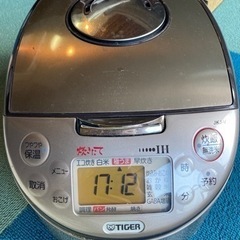 タイガーIH炊飯ジャー（2012年製 ジャンク品）の画像