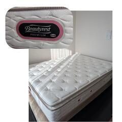 美品☆シモンズ・Beautyrest Premiumシリーズ・ダ...