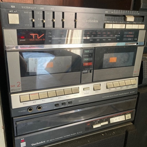 レトロtechnics sa-k3w オーディオセットジャンク (しーしゃ) 霞ヶ丘の