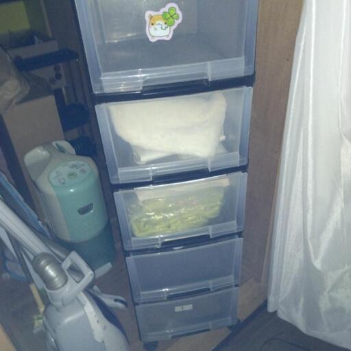 プラスチック5段ボックス