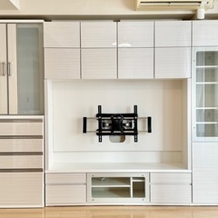 美品家具お譲りします　テレビボード&食器棚