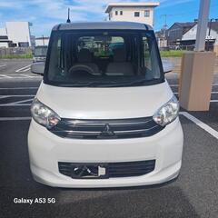 車検満タン 平成27年ekスペース ４WD 純正ナビ フルセグT...