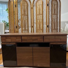 大川家具　岡製作所　テレビボード　