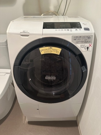 Hitachi Big drum ドラム式洗濯機