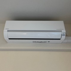 【取引相手確定】2023年エアコン　HITACHI　白くまくん　