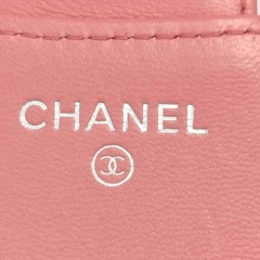 シャネル　マトラッセ クラシック スモールフラップウォレット AP0231　ラムスキン 【中古】の画像