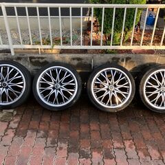 中古タイヤ＋ホイール　205/40R/17　84W　4穴