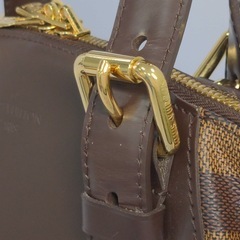 【美品】ルイヴィトン ダミエ ヴェローナ MM エベヌ N41118 レディース ダミエキャンバス ショルダーバッグの画像