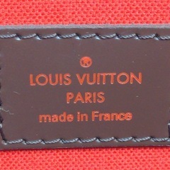 【美品】ルイヴィトン ダミエ ヴェローナ MM エベヌ N41118 レディース ダミエキャンバス ショルダーバッグの画像