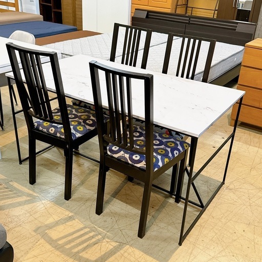 IKEA ダイニングテーブル イスセット 4人用