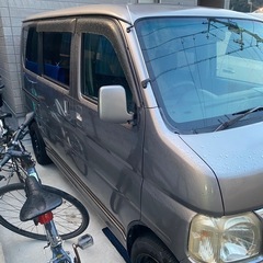 箱バン　軽四　ホンダ　バモス 4wdの画像