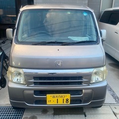 箱バン　軽四　ホンダ　バモス 4wd
