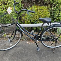 【リサイクルショップどりーむ鹿大前店】No.1582　26インチ自転車　シティサイクル　ブラック