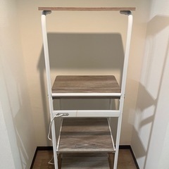 【美品】　山善　キッチンラックの画像