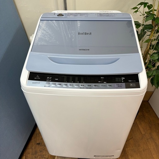 I466 ? ジモティー限定価格！ HITACHI 洗濯機 （7.0㎏） ⭐ 動作確認済 ⭐ クリーニング済