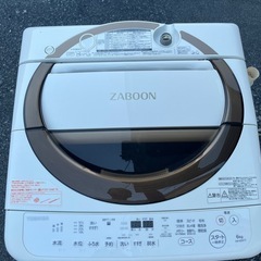 TOSHIBA 6kg洗濯機