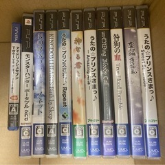 【処分予定】ゲームまとめ売り　PSP/VITA