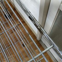 複数買い優先☆アルミラック 　銀ラック　番号５の画像