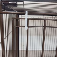 <お値下げ>リッチェル 木製ペットサークル 90-120  アンダートレー / 屋根面　付きの画像