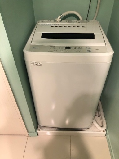 k107 東芝 洗濯機 2019年製 6.0㎏ AW-6G6 動作良好 送料A 札幌