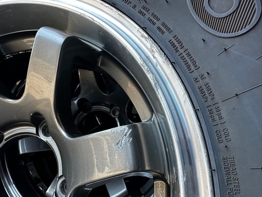 バリ山 16×5.5J -20 139.7 5H / 235/85R16 KUMHO MT71 オリジン マッドタイヤ ジムニー JA11 JB23 JB64 JB74 CST RAYS タイヤホイール