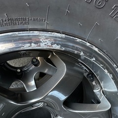 バリ山 16×5.5J -20 139.7 5H / 235/85R16 KUMHO MT71 オリジン マッドタイヤ ジムニー JA11 JB23 JB64 JB74 CST RAYS タイヤホイール
の画像