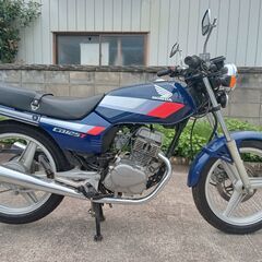 【値下げしました】ホンダ CB125T 逆輸入 ブルー JC06 2気筒 125ccの画像