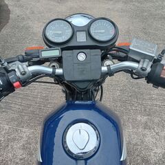【値下げしました】ホンダ CB125T 逆輸入 ブルー JC06 2気筒 125ccの画像