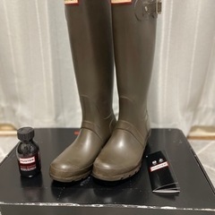 超美品です！Hunter w23499 チョコレート